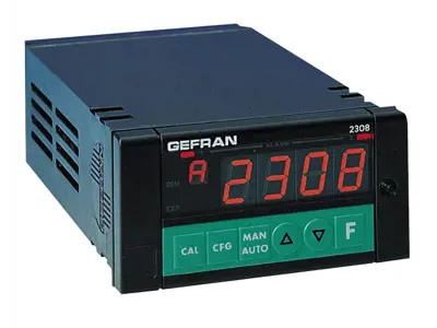 8-kanálový zobrazovač s alarmom hraničných hodnôt Gefran 2308