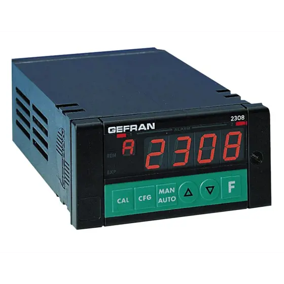 8-kanálový zobrazovač s alarmom hraničných hodnôt Gefran 2308