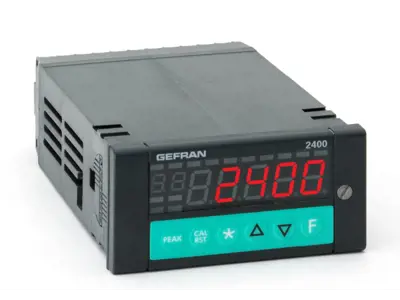 Rýchly zobrazovač procesov, alarm hraničných hodnôt Gefran 2400