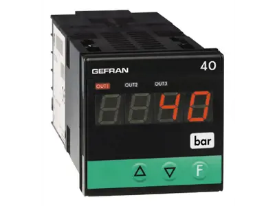Indikátor so vstupom pre tenzometer a potenciometer Gefran 40B48