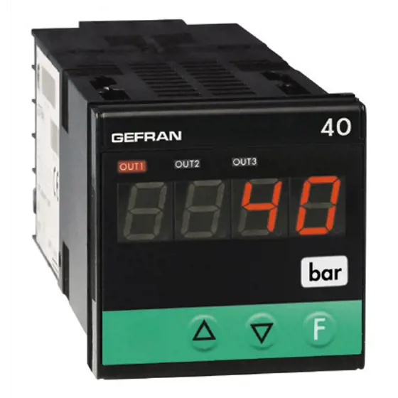 Indikátor so vstupom pre tenzometer a potenciometer Gefran 40B48