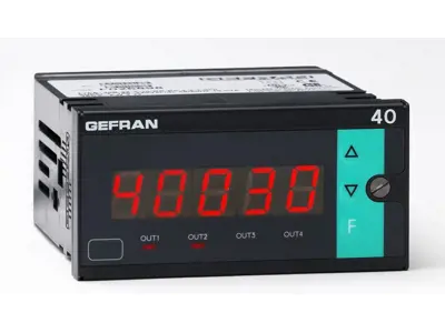 Indikátor so vstupom pre tenzometer a potenciometer Gefran 40B96