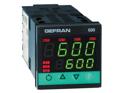 Konfigurovateľný regulátor Gefran 600
