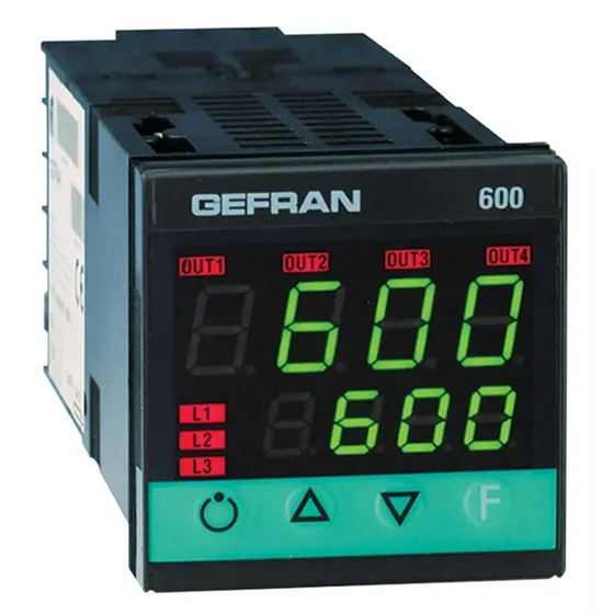 Konfigurovateľný regulátor Gefran 600