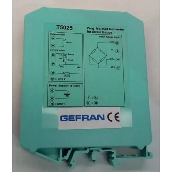 Zosilňovač signálu/prevodník pre tenzometer T5025
